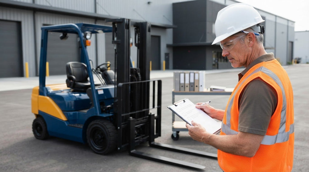 Pre-Purchase Forklift Inspection: Daily Check Documentation