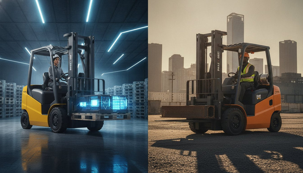 Hyster vs. Caterpillar Forklift Comparison: Which Brand Leads in 2026?