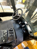 2013 YALE GDP360EC 36000 LB DIESEL FORKLIFT PNEUMATIC 162/183" 2 STAGE MAST SIDE SHIFTING FORK POSITIONER CAB WITH HEAT AND AC 7000 HOURS STOCK # BF9951179-TXB - United Lift LLC