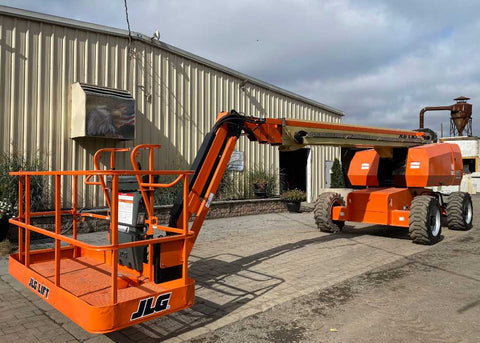 2016 JLG 660SJ TELESCOPIC STRAIGHT BOOM LIFT AERIAL LIFT WITH JIB ARM 66' REACH DIESEL 4WD 3340 HOURS STOCK # BF9698739-BUF - United Lift Equipment LLC