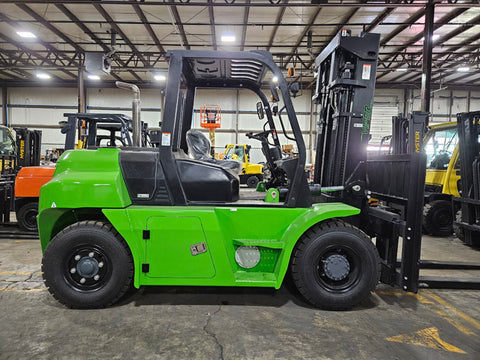 2024 VIPER FD70 15500 LB DIESEL FORKLIFT DUAL PNEUMATIC 108/189" 3 STAGE MAST SIDE SHIFTER STOCK # BF9622589-ILIL - United Lift Equipment LLC