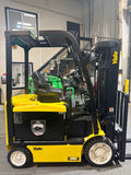 2020 YALE ERC050VGN 5000 LB 48 VOLT ELECTRIC FORKLIFT 89/195" THREE STAGE MAST SIDE SHIFTER 814 HOURS STOCK # BF996379-BUF