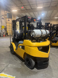 2021 CATERPILLAR/MITSUBISHI FG30N 6000 LB LP GAS FORKLIFT PNEUMATIC 84/186" 3 STAGE MAST SIDE SHIFTER LOW HOURS STOCK # BF9125359-BUF - United Lift LLC