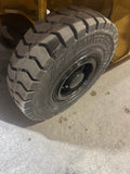 2021 CATERPILLAR/MITSUBISHI FG30N 6000 LB LP GAS FORKLIFT PNEUMATIC 84/186" 3 STAGE MAST SIDE SHIFTER LOW HOURS STOCK # BF9125359-BUF - United Lift LLC