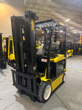 2020 YALE ERC060VGN 6000 LB 36 VOLT ELECTRIC FORKLIFT 89/188" THREE STAGE MAST SIDE SHIFTER 921 HOURS STOCK # BF977179-BUF - United Lift LLC