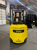 2020 YALE ERC060VGN 6000 LB 36 VOLT ELECTRIC FORKLIFT 89/188" THREE STAGE MAST SIDE SHIFTER 921 HOURS STOCK # BF977179-BUF - United Lift LLC