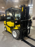 2017 YALE GLP070VX 7000 LB LP GAS FORKLIFT PNEUMATIC 87/182 3 STAGE MAST SIDE SHIFTER 1478 HOURS STOCK # BF998979-BUF - United Lift LLC