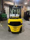 2017 YALE GLP070VX 7000 LB LP GAS FORKLIFT PNEUMATIC 87/182 3 STAGE MAST SIDE SHIFTER 1478 HOURS STOCK # BF998979-BUF - United Lift LLC