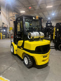 2017 YALE GLP070VX 7000 LB LP GAS FORKLIFT PNEUMATIC 87/182 3 STAGE MAST SIDE SHIFTER 1478 HOURS STOCK # BF998979-BUF - United Lift LLC