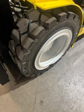 2017 YALE GLP070VX 7000 LB LP GAS FORKLIFT PNEUMATIC 87/182 3 STAGE MAST SIDE SHIFTER 1478 HOURS STOCK # BF998979-BUF - United Lift LLC