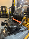 2021 CATERPILLAR 2C6000 6000 LB LP GAS FORKLIFT CUSHION 83/186" 3 STAGE MAST SIDE SHIFTING FORK POSITIONER ATTACHEMENT LOW HOURS STOCK # BF995349-BUF - United Lift LLC