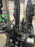 2021 CATERPILLAR 2C6000 6000 LB LP GAS FORKLIFT CUSHION 83/186" 3 STAGE MAST SIDE SHIFTING FORK POSITIONER ATTACHEMENT LOW HOURS STOCK # BF995349-BUF - United Lift LLC