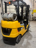 2019 CATERPILLAR 2C5000 5000 LB LP GAS FORKLIFT CUSHION 83/187" 3 STAGE MAST SIDE SHIFTER 947 HOURS STOCK # BF982739-BUF - United Lift LLC