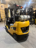 2019 CATERPILLAR 2C5000 5000 LB LP GAS FORKLIFT CUSHION 83/187" 3 STAGE MAST SIDE SHIFTER 947 HOURS STOCK # BF982739-BUF - United Lift LLC