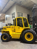 2020 SELLICK S100J4E-4 4WD 10000 LB DIESEL ROUGH TERRAIN FORKLIFT 135/192" 2 STAGE CLEAR VIEW MAST SIDE SHIFTING FORK POSITIONER ENCLOSED CAB 1962 HOURS STOCK # BF9347829-BUF