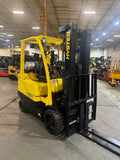 2021 HYSTER S60FT 6000 LB LP GAS FORKLIFT CUSHION 89/188" 3 STAGE MAST SIDE SHIFTING FORK POSITIONER 4 WAY PLUMBED 961 HOURS STOCK # BF994259-BUF - United Lift LLC
