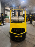 2021 HYSTER S60FT 6000 LB LP GAS FORKLIFT CUSHION 89/188" 3 STAGE MAST SIDE SHIFTING FORK POSITIONER 4 WAY PLUMBED 961 HOURS STOCK # BF994259-BUF - United Lift LLC