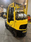 2021 HYSTER S60FT 6000 LB LP GAS FORKLIFT CUSHION 89/188" 3 STAGE MAST SIDE SHIFTING FORK POSITIONER 4 WAY PLUMBED 961 HOURS STOCK # BF994259-BUF - United Lift LLC