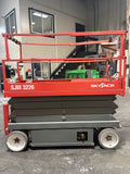 2016 SKYJACK SJ3226 SCISSOR LIFT 26' REACH ELECTRIC SMOOTH CUSHION TIRES ONLY 275 HOURS STOCK # BF949879-BUF
