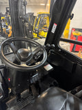 2018 CATERPILLAR 2C6000 6000 LB LP GAS FORKLIFT CUSHION 88/199" 3 STAGE MAST SIDE SHIFTER 4 WAY 1,185 HOURS ENCLOSED HEATED CAB STOCK # BF9115639-BUF - United Lift LLC