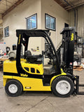 2020 YALE GLP060VX 6000 LB LP GAS FORKLIFT PNEUMATIC 90/187" 3 STAGE MAST SIDE SHIFTER 871 HOURS STOCK # BF9251129-BUF - United Lift Equipment LLC