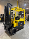 2020 HYSTER E120XN 12000 LBS 48V LITHIUM ION ELECTRIC 100/209" 3 STAGE MAST PLUMBED 4 WAYS TO CARRIAGE 1,367 HOURS STK# BF9217129-BUF - United Lift LLC