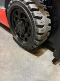2022 TOYOTA 8FGCU30 6000 LB LP GAS FORKLIFT CUSHION 87/187" 3 STAGE MAST SIDE SHIFTING FORK POSITIONER 728 HOURS STOCK # BF9124459-BUF