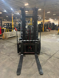 2021 TOYOTA 8FGU30 6000 LB LP GAS FORKLIFT PNEUMATIC 88/187 3 STAGE MAST SIDE SHIFTER 3,480 HOURS STOCK # BF9152899-BUF