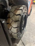 2021 TOYOTA 8FGU30 6000 LB LP GAS FORKLIFT PNEUMATIC 88/187 3 STAGE MAST SIDE SHIFTER 3,480 HOURS STOCK # BF9152899-BUF