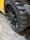 2021 CATERPILLAR GC70K 15500 LB LP GAS FORKLIFT CUSHION 101/199 3 STAGE MAST SIDE SHIFTING FORK POSITIONER 1294 HOURS STOCK # BF9329319-BUF