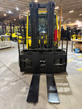 2018 HYSTER H110FT 11000 LB DIESEL FORKLIFT PNEUMATIC ENCLOSED HEATED CAB 94/185" 3 STAGE MAST SIDE SHIFTER FORK POSITIONER 1459 HOURS STOCK # BF9199149-BUF