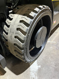 2023 HYSTER S135FT 13500 LB LP GAS FORKLIFT CUSHION 102/208" 3 STAGE MAST 4 WAY PLUMBING TO CARRIAGE SIDE SHIFTING FORK POSITIONER 987 HOURS STOCK # BF9343529-BUF
