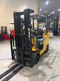 2021 CATERPILLAR 2C60004 6000 LB LP GAS FORKLIFT CUSHION 83/185" 3 STAGE MAST SIDE SHIFTING FORK POSITIONER 971 HOURS STOCK # BF9123379-BUF