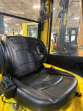 2021 HYSTER H120FT 12000 LB DIESEL FORKLIFT PNEUMATIC 110/158" 2 STAGE CLEAR VIEW MAST ENCLOSED CAB WITH SIDE SHIFTER ONLY 1474 HOURS STOCK # BF9199429-BUF