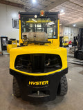 2021 HYSTER H120FT 12000 LB DIESEL FORKLIFT PNEUMATIC 110/158" 2 STAGE CLEAR VIEW MAST ENCLOSED CAB WITH SIDE SHIFTER ONLY 1474 HOURS STOCK # BF9199429-BUF