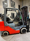 2020 TOYOTA 8FGCU30 6000 LB LP GAS FORKLIFT 845 HOURS CUSHION 87/187" 3 STAGE MAST SIDE SHIFTING FORK POSITIONER 4 WAY PLUMBING STOCK # BF9212679-BUF