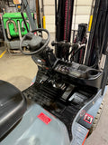 2020 TOYOTA 8FGCU30 6000 LB LP GAS FORKLIFT 845 HOURS CUSHION 87/187" 3 STAGE MAST SIDE SHIFTING FORK POSITIONER 4 WAY PLUMBING STOCK # BF9212679-BUF