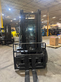 2019 TOYOTA 8FG40U 9000 LB LP GAS FORKLIFT PNEUMATIC 91/132" 2 STAGE CLEAR VIEW MAST SIDE SHIFTING FORK POSITIONER ENCLOSED CAB  HEAT & AC 1302 HOURS STOCK # BF9234199-BUF - United Lift LLC