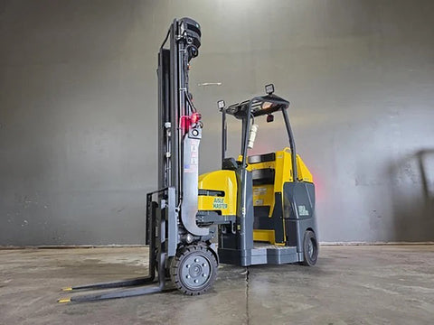 2023 AISLE MASTER FORKLIFT 44E 4400 LBS 48 VOLT ELECTRIC 105/219'' 3 STAGE MAST CUSHION SIDE SHIFTER 26 HOURS STK# BF9218879-ILE