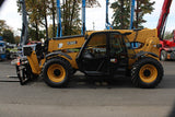 2022 CATERPILLAR TL642 6000 LB DIESEL TELESCOPIC FORKLIFT TELEHANDLER PNEUMATIC 4WD CAB WITH HEAT AND AC 1976 HOURS STOCK # BF9897529-NLE - United Lift LLC