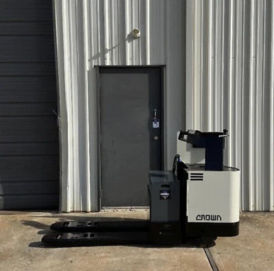 2007 CROWN PR3020-60 6000 LB ELECTRIC WALKIE PALLET JACK CUSHION 943 HOURS STOCK # BF942499-ARB