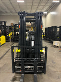 2025 DEWALT LIFT TRUCK DDFP-18 NON-COMPUTERIZED NISSAN K25 DUAL FUEL (can run on Gasoline or Propane) 3500 LB CAPACITY SOLID PNEUMATIC TIRES 83/185" LIFT HEIGHT 3 STAGE MAST SIDE SHIFTING FORK POSITIONER 2000hr/2YR WARRANTY STOCK # BF9218579-BUF - United Lift LLC
