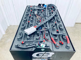 2012 DREXEL SLT30 3000 LB 36 VOLT ELECTRIC FORKLIFT CUSHION 88/156" 3 STAGE MAST 1558 HOURS STOCK # BF9224569-EBHS - United Lift LLC