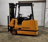 2012 DREXEL SLT30 3000 LB 36 VOLT ELECTRIC FORKLIFT CUSHION 88/156" 3 STAGE MAST 1558 HOURS STOCK # BF9224569-EBHS - United Lift LLC