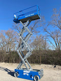2014/2015 GENIE GS2032 SCISSOR LIFT 20' REACH ELECTRIC SMOOTH CUSHION TIRES STOCK # BF985139-RIL2 - United Lift LLC