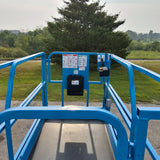 2017 GENIE GS3246 SCISSOR LIFT 32' REACH 24 VOLT ELECTRIC SMOOTH CUSHION TIRES 456 HOURS STOCK # BF989529-WIB