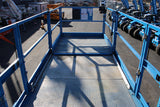 2018 GENIE GS4390RT SCISSOR LIFT 43' REACH DUAL FUEL PNEUMATIC WITH OUTRIGGERS 960 HOURS STOCK # BF9398129-NLE - United Lift LLC