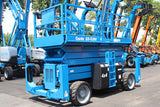 2015 GENIE GS5390RT SCISSOR LIFT 53' REACH DIESEL ROUGH TERRAIN 4WD 3569 HOURS STOCK # BF9365189-NLE