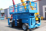 2015 GENIE GS5390RT SCISSOR LIFT 53' REACH DIESEL ROUGH TERRAIN 4WD 3569 HOURS STOCK # BF9365189-NLE