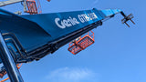 2016 GENIE GTH1056 10000 LB DIESEL TELESCOPIC FORKLIFT TELEHANDLER PNEUMATIC 4WD OUTRIGGERS ENCLOSED CAB WITH HEAT AND AC 2489 HOURS STOCK # BF9849179-NLE - United Lift LLC